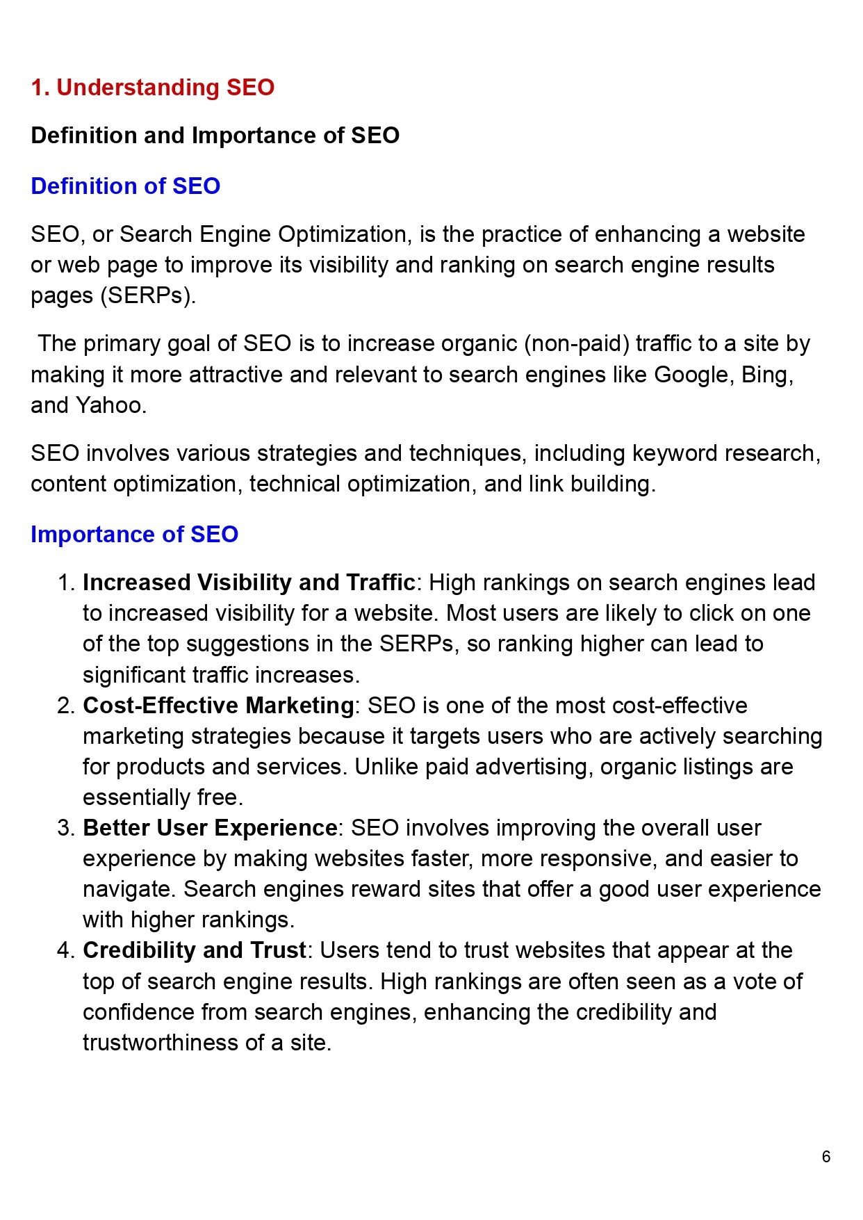 SEO Specialist